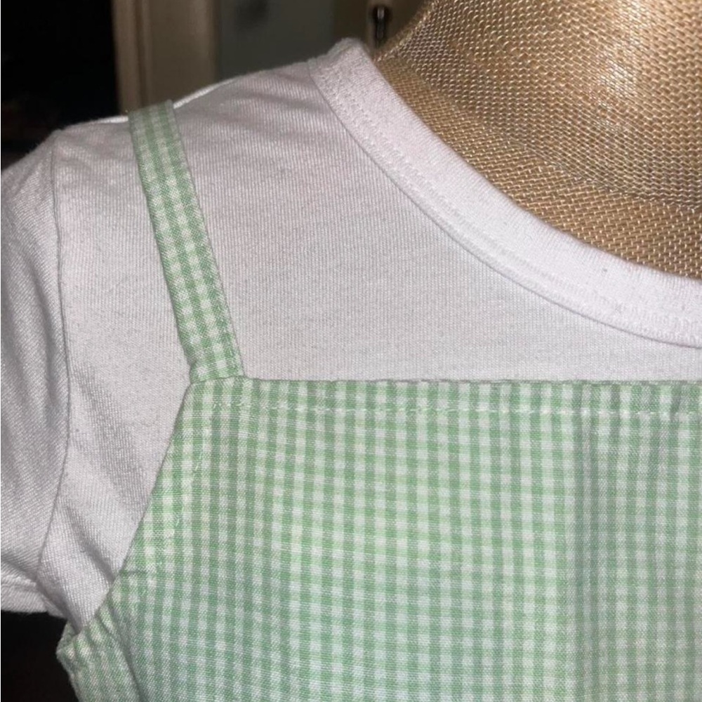 Vintage Basic Editions Spring White and Green flo… - image 6